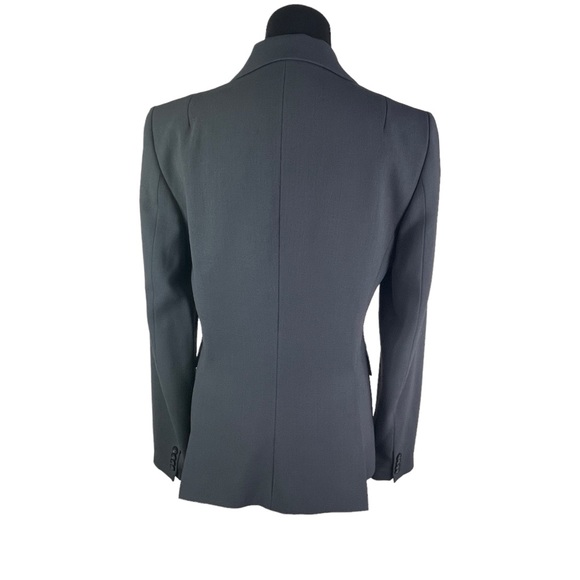 J. Crew Women’s Wool Grey Classic Three Button Jacket Blazer Career Coat Size T8 - Picture 3 of 16